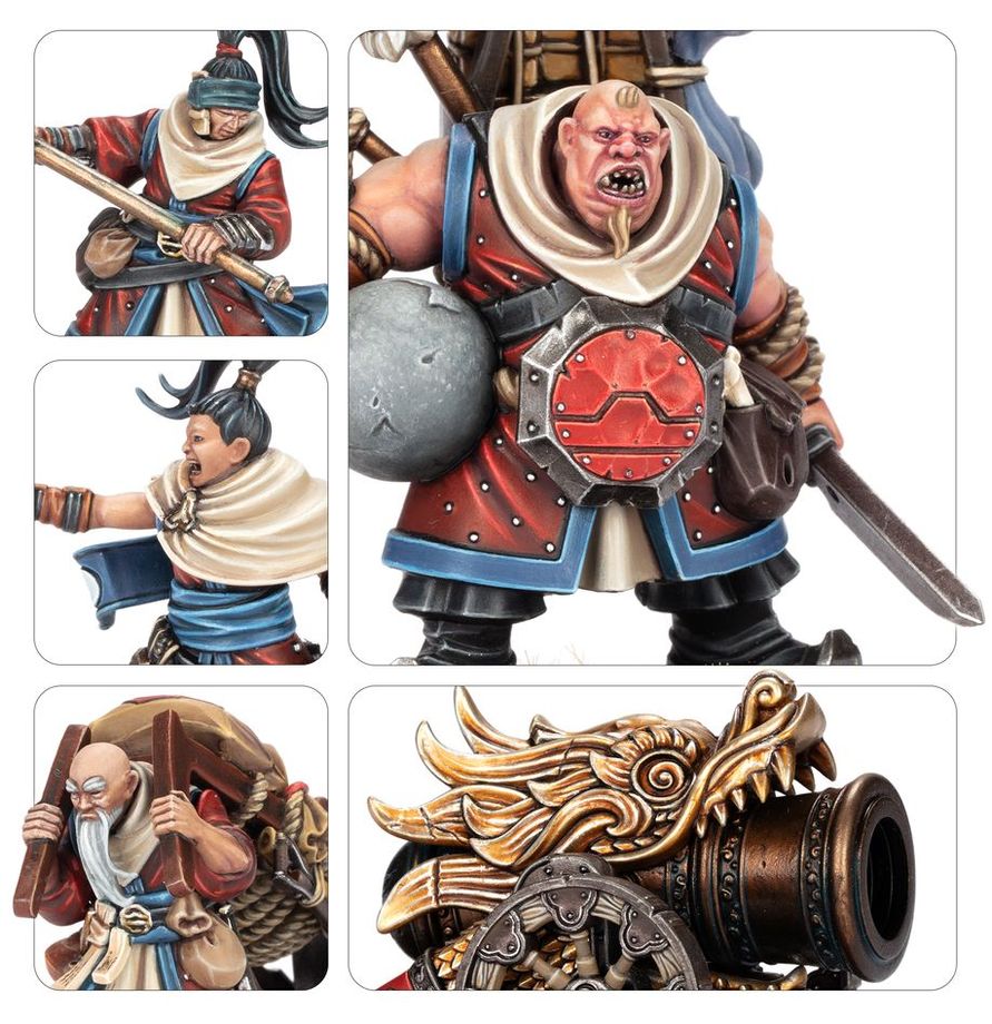 Warhammer: The Old World - Grand Cathay Grand Cannon & Fire Rain Rocket Battery