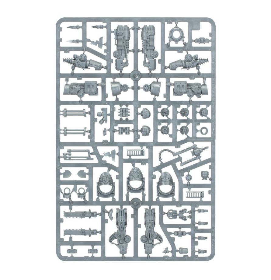 Warhammer The Horus Heresy - Contemptor Dreadnought Weapons Frame 2