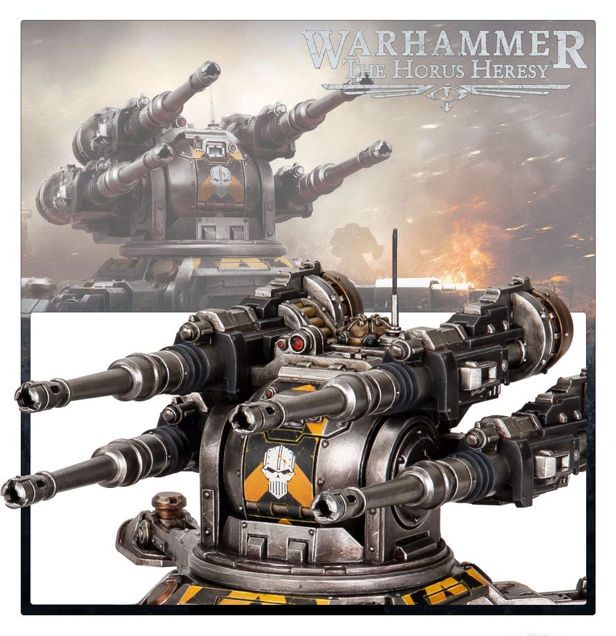 Warhammer The Horus Heresy - Araknae Quad Accelerator Platform