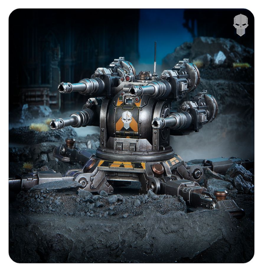 Warhammer The Horus Heresy - Araknae Quad Accelerator Platform