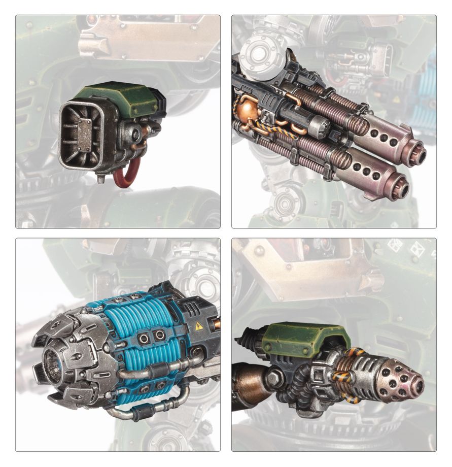 Warhammer The Horus Heresy - Saturnine Dreadnought Weapons – Chiron Configuration