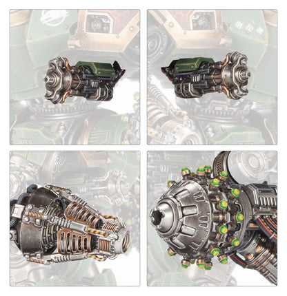 Warhammer The Horus Heresy - Saturnine Dreadnought Weapons - Ophion Configuration
