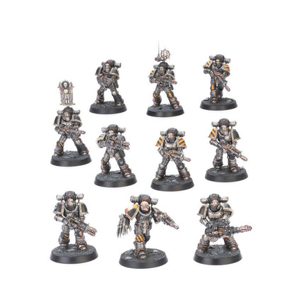 Warhammer The Horus Heresy - MKII Veteran Squad with Disintegrator Weapons