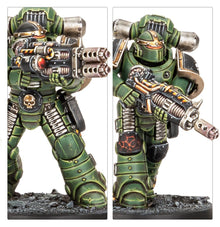 Warhammer The Horus Heresy - MKII Veteran Squad with Disintegrator Weapons
