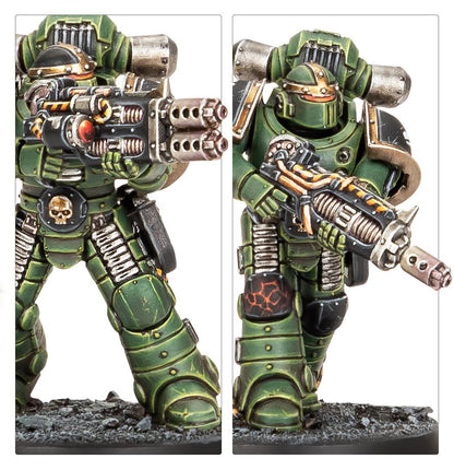Warhammer The Horus Heresy - MKII Veteran Squad with Disintegrator Weapons