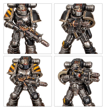 Warhammer The Horus Heresy - MKII Veteran Squad with Disintegrator Weapons
