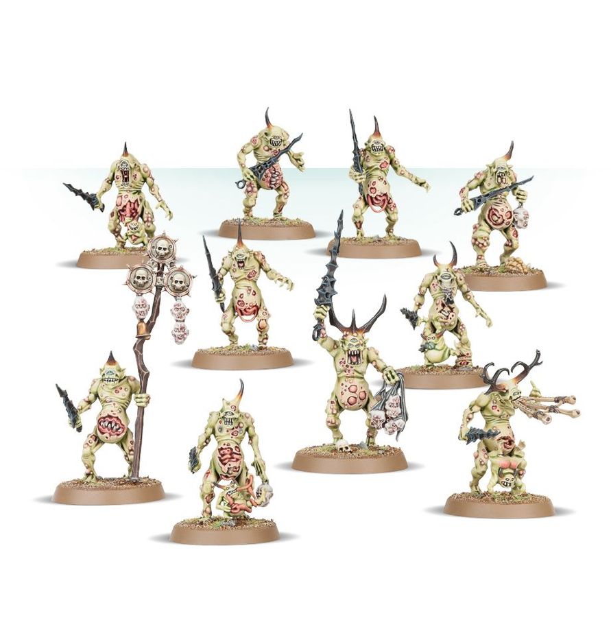 Warhammer Age of Sigmar: Plaguebearers