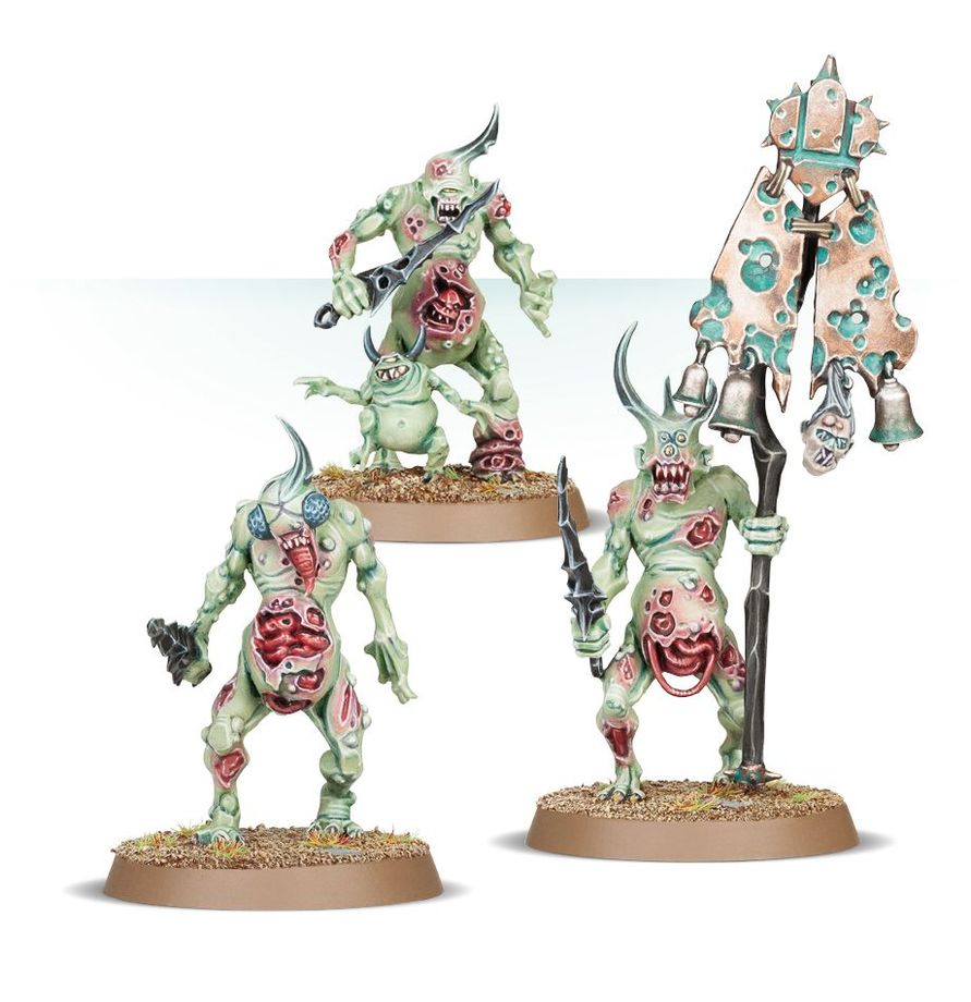 Warhammer Age of Sigmar: Plaguebearers