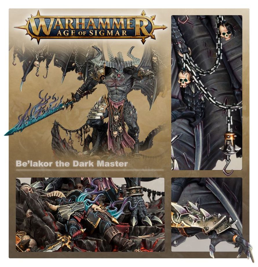 Warhammer Age of Sigmar Be'lakor, the Dark Master