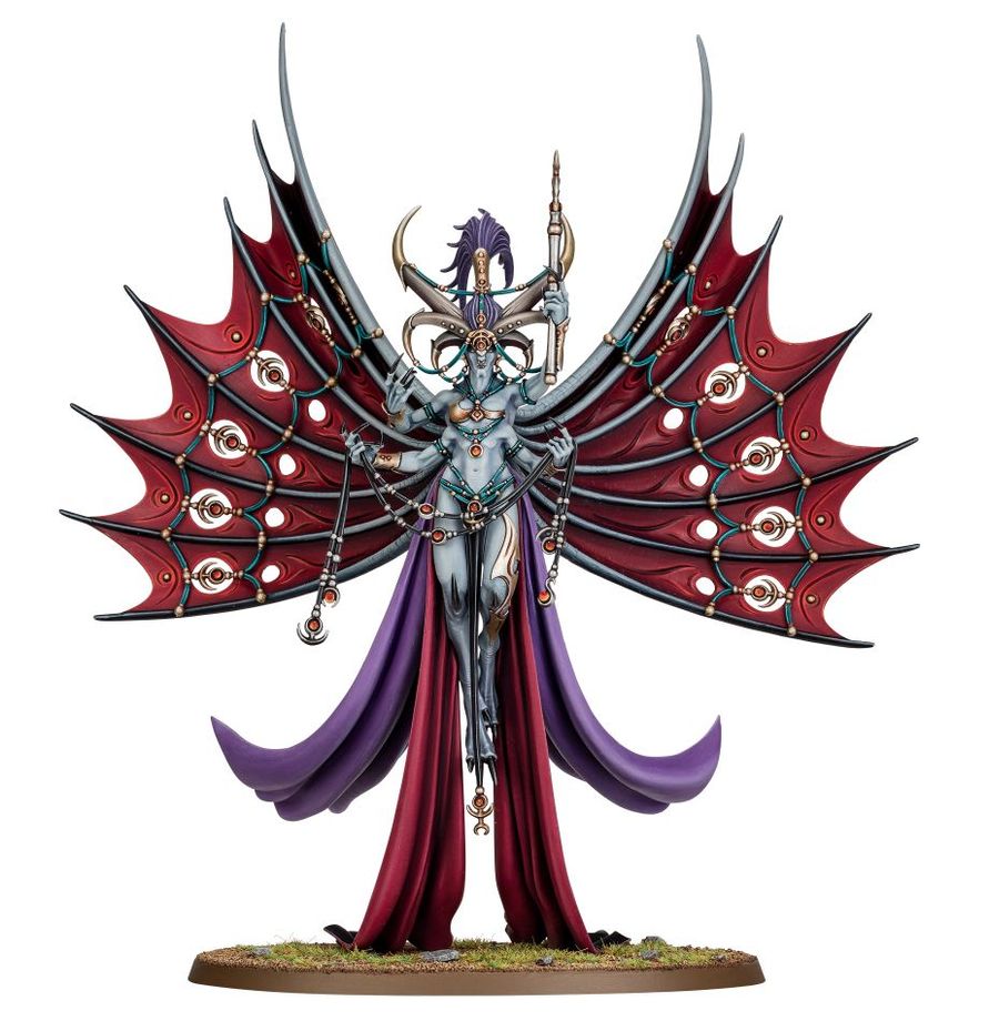 Warhammer Age of Sigmar Hedonites of Slaanesh Dexcessa, the Talon of Slaanesh/Synessa, the Voice of Slaanesh