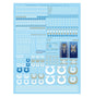 Warhammer The Horus Heresy - Ultramarines Legion Transfer Sheet