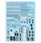Warhammer The Horus Heresy - Imperial Fists Legion Transfer Sheet
