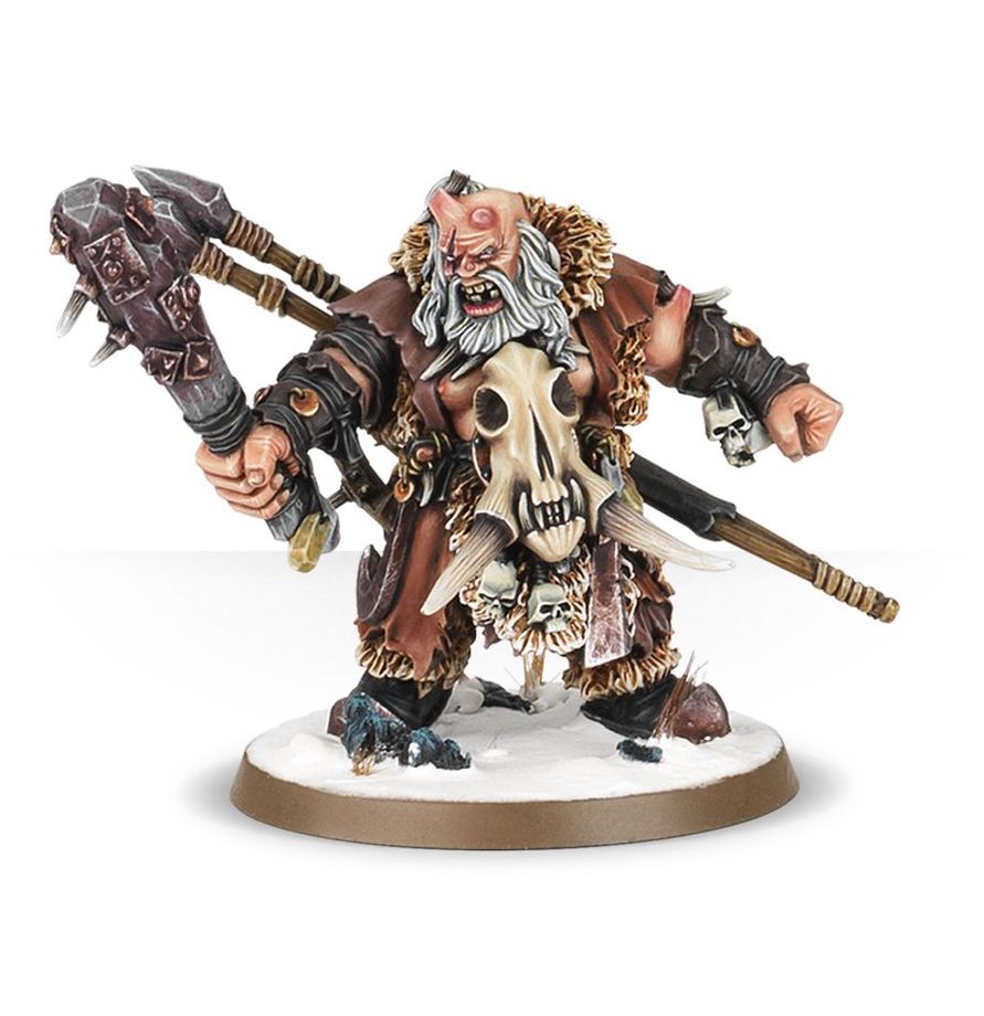 Warhammer Age of Sigmar Ogor Mawtribes Icebrow Hunter