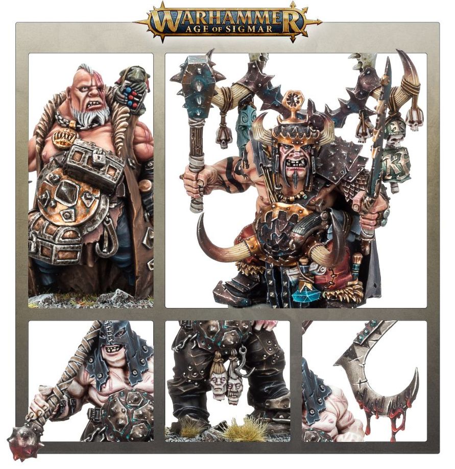 Warhammer Age of Sigmar Ogor Mawtribes Maneaters