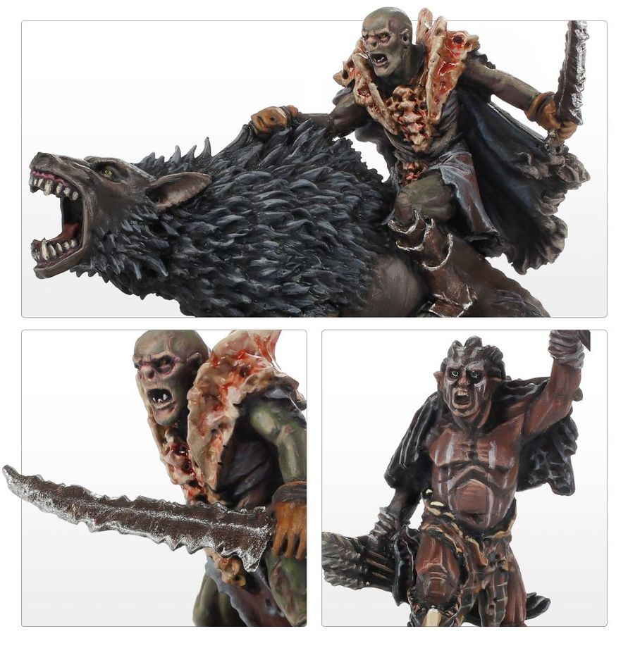 Middle-earth™ Strategy Battle Game - Narzug™ and Fimbul™, Hunter Orc Captains