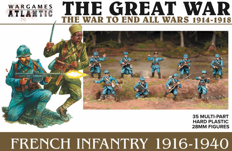 The Great War (WW1) - French Infantry (1916-1940)