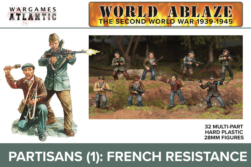 World Ablaze (WW2) - Partisans (1) French Resistance