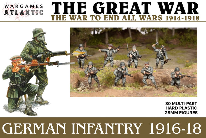 The Great War (WW1) - German Infantry (1916-1918)