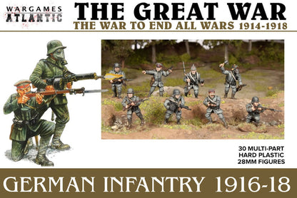 The Great War (WW1) - German Infantry (1916-1918)