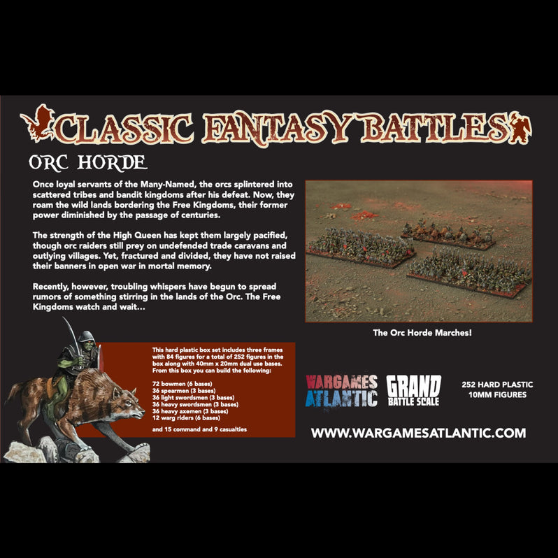 Classic Fantasy Battles - Orc Horde