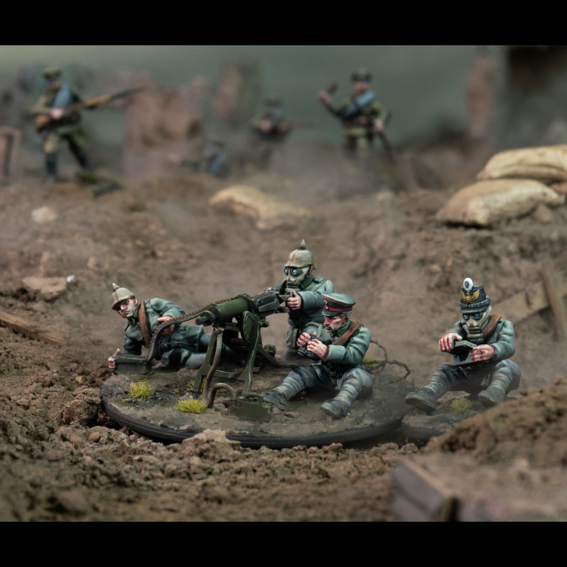 The Great War (WW1) - German MG-08 Crews (1914-1918)