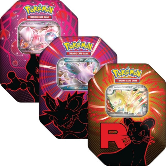 Pokemon TCG Team Rocket Tins