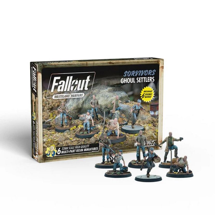 Fallout: Wasteland Warfare - Survivors: Ghoul Settlers (The Slog)