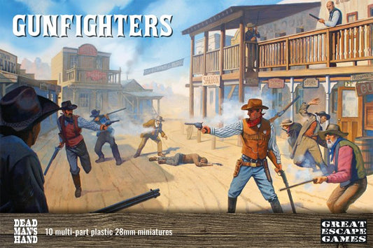 Dead Man's Hand Plastic Gunfighters