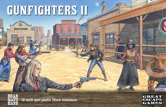 Dead Man's Hand Plastic Gunfighters II (Ladies)