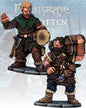 Frostgrave - Barbarian Bard & Pack Mule - FGV227